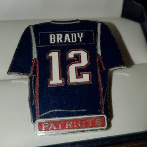 Rare Tom Brady #12 Pin